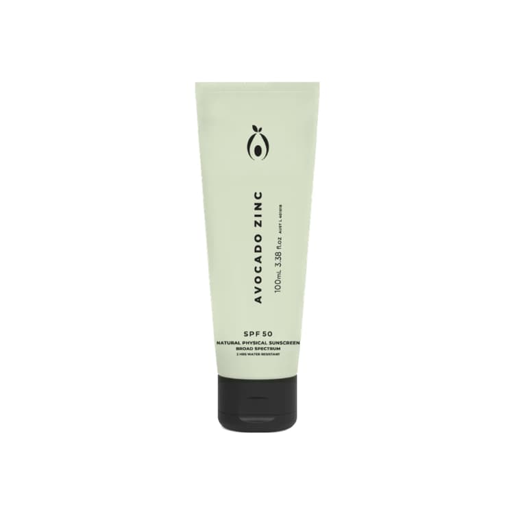 Avocado Zinc SPF 50 Natural Physical Sunscreen
