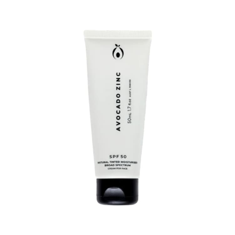 Avocado Zinc SPF 50 Natural Tinted