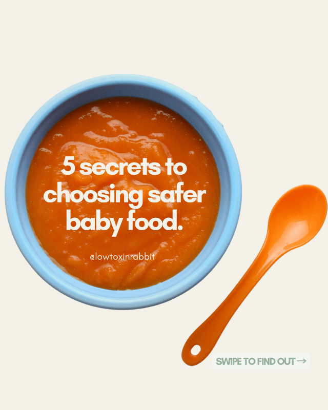 Five Secrets to Choosing Safer Baby Food Pouches