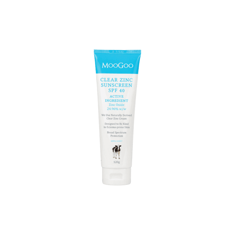MooGoo Clear Zinc Sunscreen SPF 40