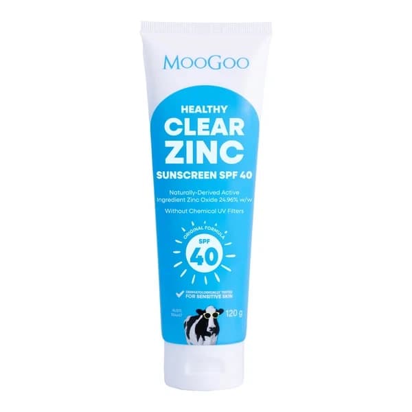 MooGoo Clear Zinc Sunscreen SPF 40
