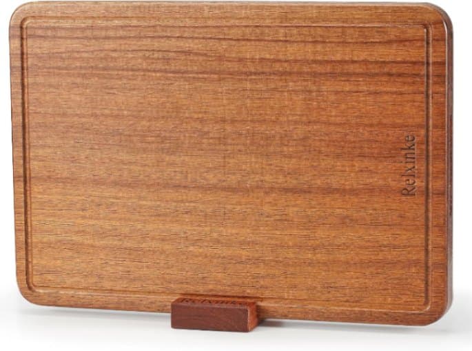 Solid Teak Wood Cutting Board One Piece 15.8 X 11 Inch